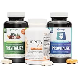 Menokit Bundle | Provitalize, Previtalize and inergyPLUS bundle - Natural Menopoause Probiotic and Prebiotic with a boost of energy
