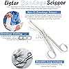 DDP Light Weight Lister Bandage Scissors, 5.5", First Aid And Emt Shears Box Of 10