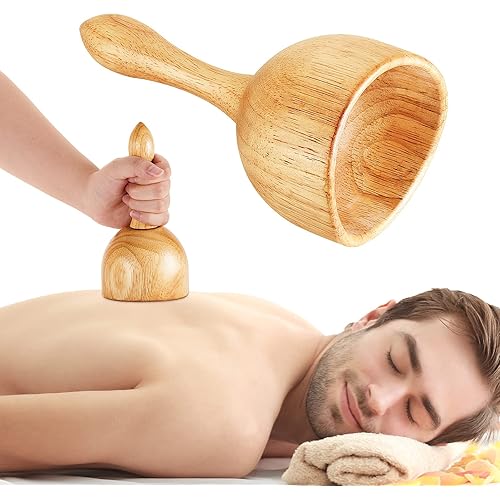 Wood Therapy Massage Tool Moxibustion Tool Cup Cupping Body Massager Moxa Massage Appliances Wood Massage Tool for Body Relief 1