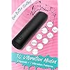 Bullet Vibrator with Angled Tip for Precision Clitoral Stimulation, Discreet Rechargeable Lipstick Vibe with 10 Vibration Modes Waterproof Nipple G-spot Stimulator Sex Toys for Women
