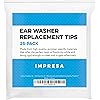 25-Pack of Ear Washer Disposable TipsReplacement Ear Wash Tubes - Compatible with Doctor Easy TM Elephant and Rhino Ear WashersEar WashWax-Rx™Systems - by Impresa