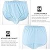 HEMOTON Reusable Adult Diaper Adult Incontinence Underwear Washable Underpants Overnight Absorbency Brief for Women Men Elderly Patients