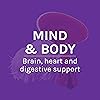 Host Defense, MycoBotanicals Brain & Body Powder, Support for Brain, Heart and Digestive Health, Mushroom Supplement, Plain, 3.5 oz