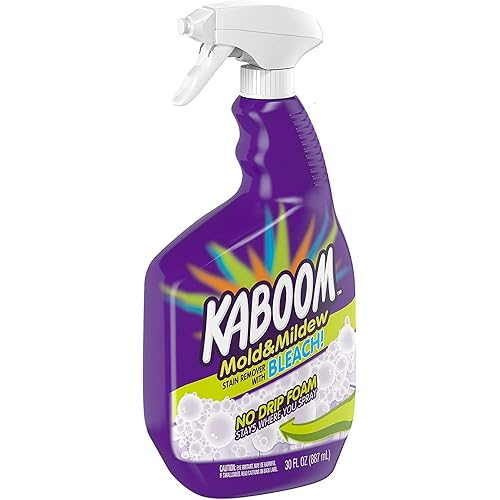 Kaboom No Drip Foam Mold & Mildew Stain Remover with Bleach 30 fl. oz. Spray Bottle, Pack of 2