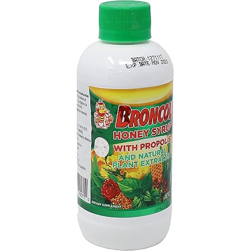 Broncolin Cough Syrup With Propolis Jarabe Para La Toz Broncolin Con Pr by Broncolin