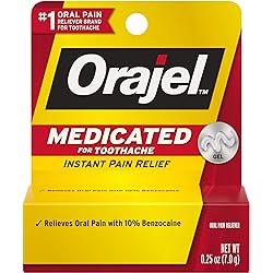 Orajel Medicated For Toothache Gel .25 OZ