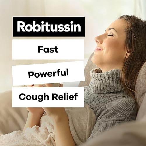 Robitussin Maximum Strength Honey Cough Chest Congestion DM, Cough Medicine for Cough and Chest Congestion Relief Made with Real Honey- 4 Fl Oz Bottle