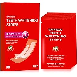 Whitening Strips, Teeth Whitening Strip（28Pcs, Teeth Whitening, Teeth Whitening Strip, Teeth Whitening Kit, blanqueador de dientes,White Strips for Sensitive Teeth