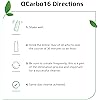 Herbal Clean Same-Day Detox Bundle, QCarbo16 Detox Drink, Strawberry Mango Flavor, 16 Fl Oz, with pH10Max Alkaline Water Drops, 2 Fl Oz
