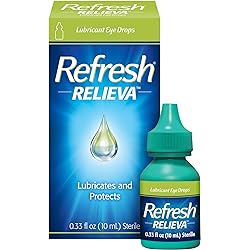 Refresh Relieva Lubricant Eye Drops, 0.33 Fl Oz Sterile, Packaging may Vary
