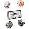 Fullicon Pill Reminder, Electronic Medicine Reminder with 24 Alarms A Day, Loud Alarm Pill Timer for Elderly with Chronic Diseases, Easy to Set and Easy to Carry