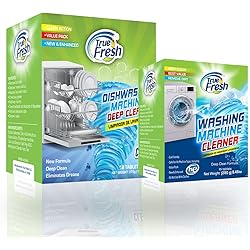 Washing Machine Cleaner 15-Pack and Dishwasher Machine Cleaner 18-Pack Bundle