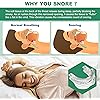Anti-Snoring Mouthpiece - Anti-Snoring Mouth Guard, Snoring Solution Adjustable Mouth Guard - Helps Stop Snoring, Comfortable Anti-Snoring Devices for ManWomen Night's Sleep