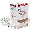 Globe First Aid Burn Cream 0.9g Packets, Box of 144 Advanced First Aid Cream for Temporary Relief of Minor Burns, Cuts, and Scrapes