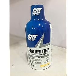 GAT L-Carnitine, Amino Acid, Lemon Blast, 1,500 mg, 16 oz 473 ml