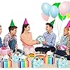 12 Packs Party Favor Boxes Treat Boxes with Handles Rainbow Baby Shower Boxes Cloud Paper Goodie Boxes Gable Boxes for Rainbow Birthday Decorations Boy Girl Kids' Party Supplies, 9 x 11.2 x 3.6 Inch