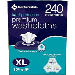 Simply Right Member's Mark Adult Wash-Cloths