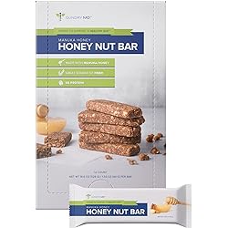 Gundry MD Polyphenol Rich Snack Bars, Honey Nut 12 Pack