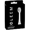 Gleem Toothbrush Refill Head, 2 Count, White, 2 Count