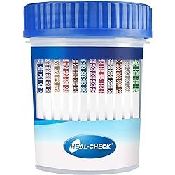6 Pack Instant Drug Urine Test Cup 12 Panel,Testing 12 Different Drugs, Multi-Drug Screening Test Kit with Temperature Strip