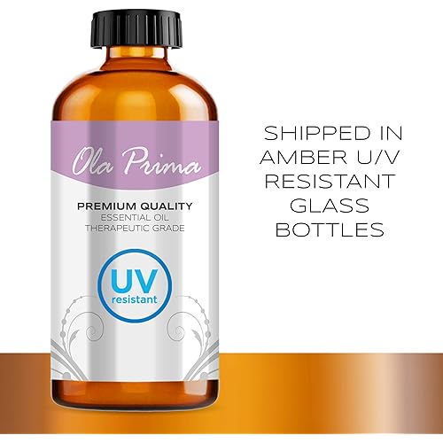 Ola Prima Oils 8oz - Lavender Essential Oil - 8 Fluid Ounces