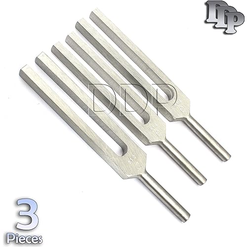 DDP 3 PCS DIAGNOSTIC TUNING FORKS 512C TUNNING TUNER TONE ENT INSTRUMENTS
