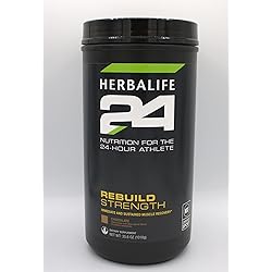 Herbalife 24 Rebuild Strength: Chocolate 1010 G, Nutrition for The 24-Hour Athlete, Rebuild Lean Muscle, Support Immune Function, Natural Flavor, No Artificial Sweetener, 1010g