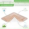 Silicone Adhesive Foam Dressing with Gentle Border 6 x 6 inch for Bed Sore Leg Ulcer, 5 Pack, High Absorbency Waterproof Silicone Wound Bandage for Pressure Ulcer by NeuHeils