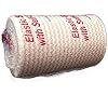 Elastic Bandage Wrap with Self-Closure [Pack of 50] Comfort Athletic Compression Roll, 5 Yards Stretched for Customized Compression on Knee, Ankle, Wrist 3 INCH [50 Pack]