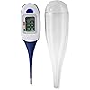 Apex Large Face LCD Fast Read Digital Thermometer for Adults and Children - Instant Read Thermometer for Fever Detection with Quick 10 Second Read Time