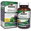 Nature's Answer Bilberry Standardized Capsules 90 Count | Eye & Vision Support | Promotes Circulation