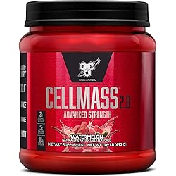 BSN CELLMASS 2.0 Post Workout Recovery with BCAA, creatine, glutamine - Watermelon, 50 Servings