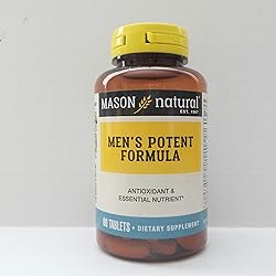 Mason Vitamins Men's Potent Tablets, 60-Count Bottle