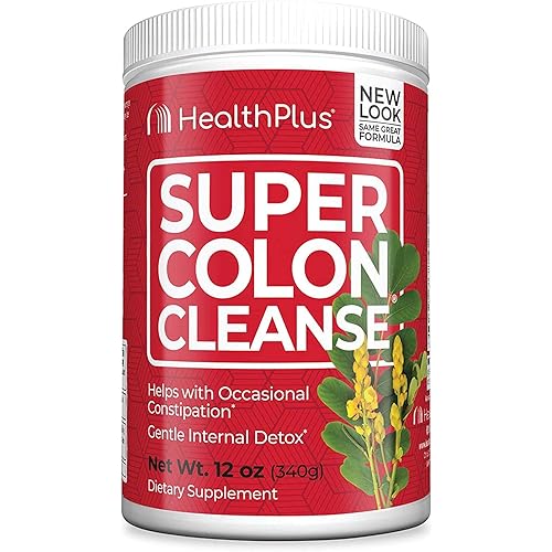 Health Plus Super Colon Cleanse: 10-day Cleanse -Detox | More Than 2 Cleanses, 12 Oz