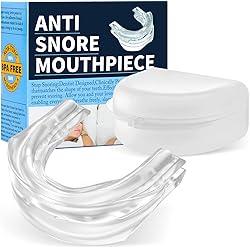 Snoring Solution - Anti-Snoring Mouthpiece, Anti-Snoring Adjustable Mouth Guard - Helps Stop Snoring, Comfortable Anti-Snoring Devices Night's Sleep