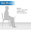 RMS 35 Inch Long Leg Lifter - Durable & Rigid Hand Strap & Foot Loop - Ideal Mobility Tool for Wheelchair, Hip & Knee Replacement Surgery 35 Inch Long