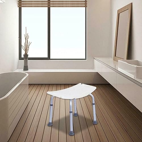 ZAANTA Bathroom Stool Non-Slip Bath Chair， Bathroom and Shower Chair ，Adjustable Aged Good Bath Tub Shower Chair ，Bench Stool Seat