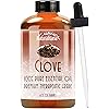 Best Clove Essential Oil 4oz Bulk Clove Oil Aromatherapy Clove Essential Oil for Diffuser, Soap, Bath Bombs, Candles, and More
