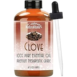 Best Clove Essential Oil 4oz Bulk Clove Oil Aromatherapy Clove Essential Oil for Diffuser, Soap, Bath Bombs, Candles, and More