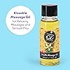 Lovehoney Oh! Kissable Vanilla Massage Oil - Infused with Essential Oils - Fast Acting Body Massage Oil - Vegetarian Friendly Massage Oil for Couples - 1 fl. oz