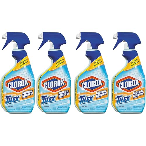 Tilex Mold and Mildew Remover Spray, 16 Fluid Ounce Pack of 4