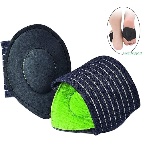 Compression Fasciitis Cushioned Support Sleeves for Men & Women, FUNUP Plantar Fasciitis Foot Relief Cushions Arch Support