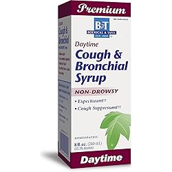 Boericke and Tafel Day Time Cough and Bronchial Syrup, 8 Ounce - 3 per case.3