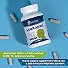 Migrastil Migraine Relief Capsules 60 Capsules - Natural Vegetarian Migraine Supplement with Magnesium, Taurine, Feverfew, and Vitamin B1 for Migraine Relief- Minimize Migraines & Headaches