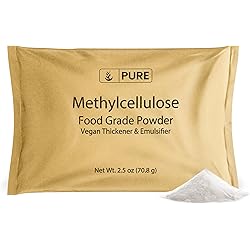 Pure Original Ingredients Methylcellulose 2.5 oz Always Pure, Thickener & Emulsifier, Food Grade