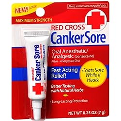 Red Cross Canker Sore Medication - 0.25 Oz Packaging May Vary