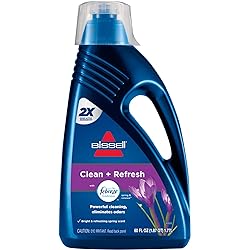 BISSELL DeepClean Refresh with Febreze Freshness Spring & Renewal Formula, 1052A, 60 ounces