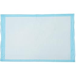 Medline Quilted Basic Disposable Blue Underpad, 23 x 36 for incontinence, Furniture Protection or Pet Pads Pack of 150