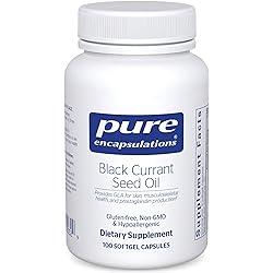Pure Encapsulations - Black Currant Seed Oil - Hypoallergenic Dietary Supplement - 100 Softgel Capsules