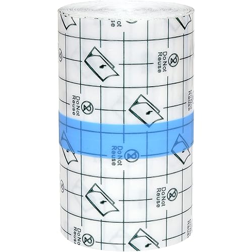 OBTANIM Transparent Waterproof Stretch Clear Adhesive Film Bandage Skin Dressing Tape for Tattoo Aftercare 4 x 394 Inch